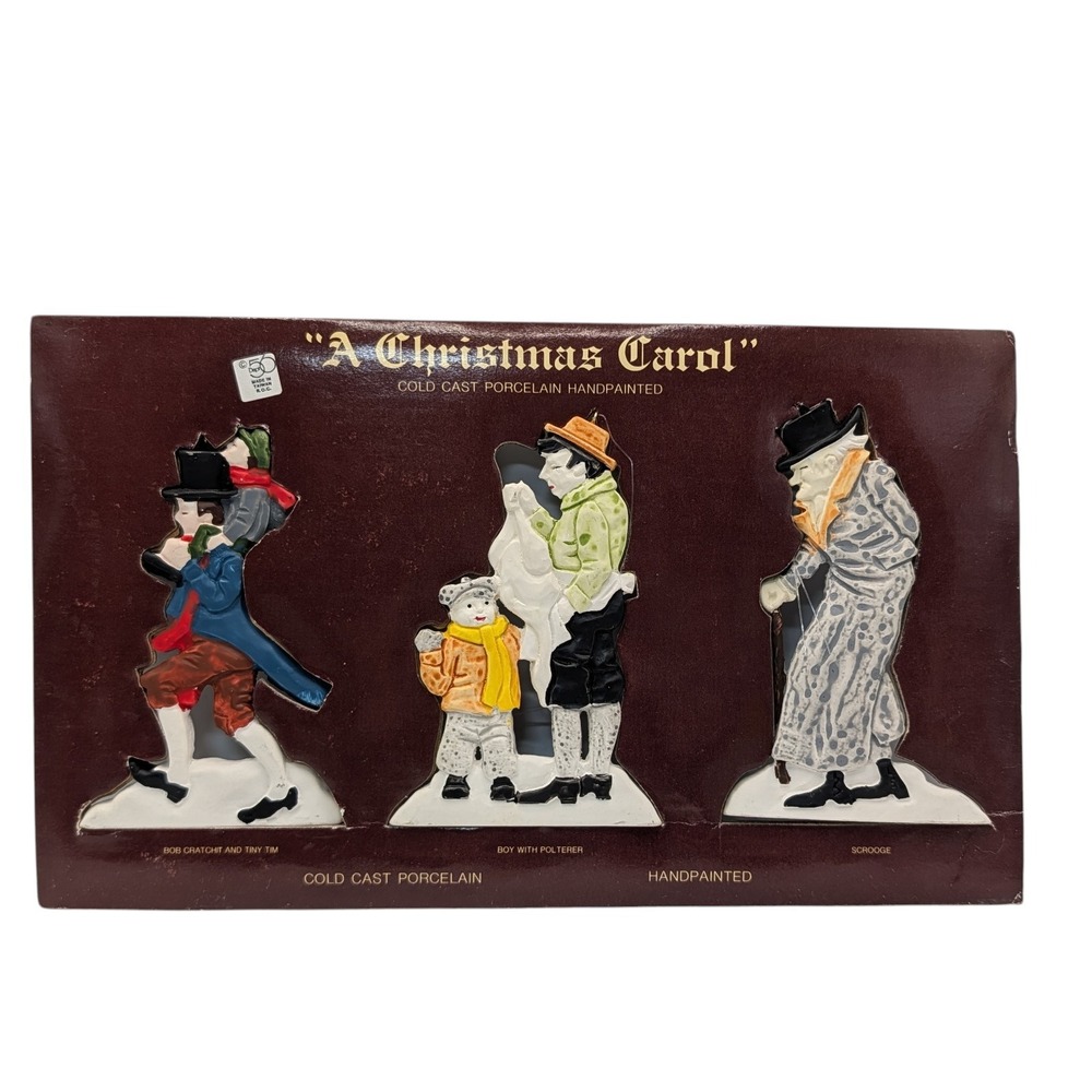 Deptartment 56 Ornaments A Christmas Carol Cold Cast Porcelain‎ Hand Painted